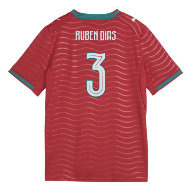 2026-2027 Portugal Home Shirt (Kids) (Ruben Dias 3)-SoccerKits Hub | Buy Soccer Jerseys Online